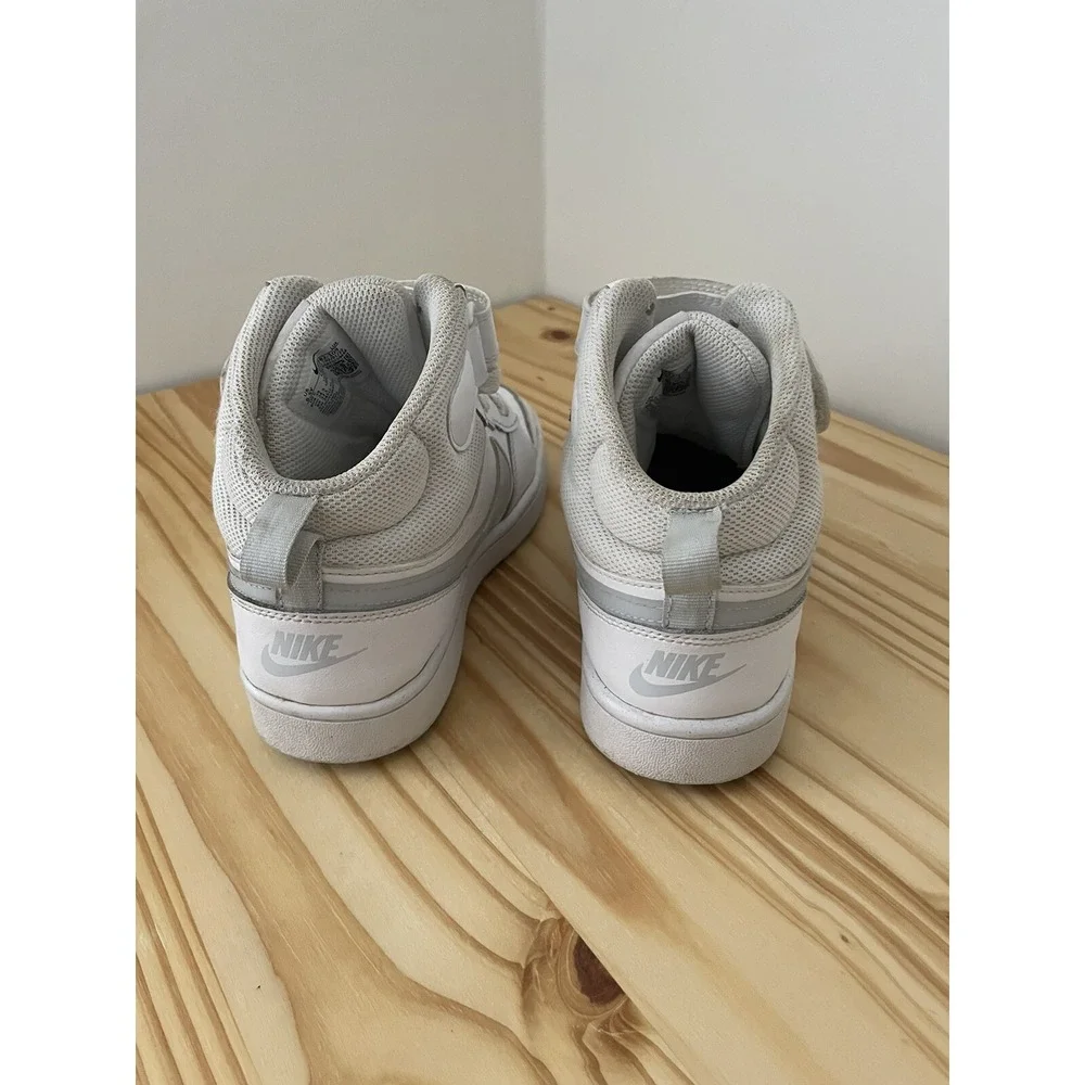 Nike Youth All Day Play High Top Size 6.5Y Sneakers White CD7782-109